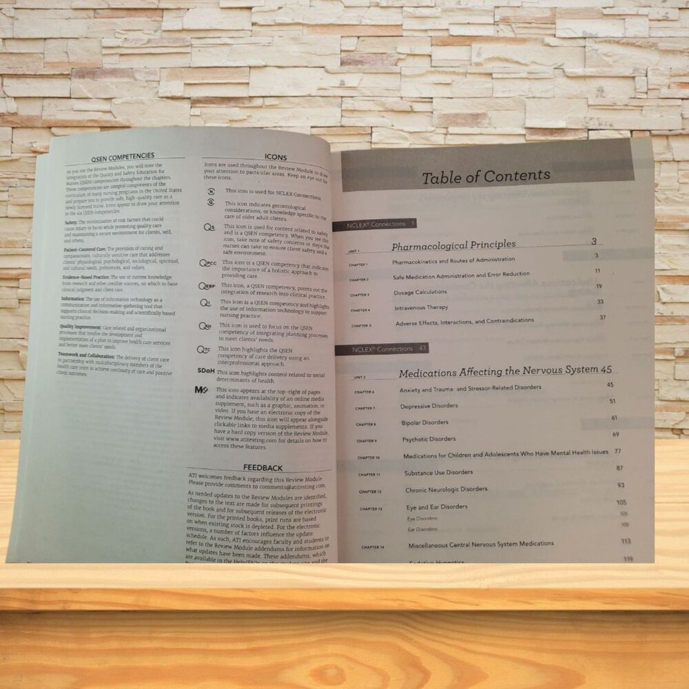RN Pharmacology for Nursing Edition 9.0 ATI - Used - Creased Cover - Fast Shippi - Picture 6 of 9